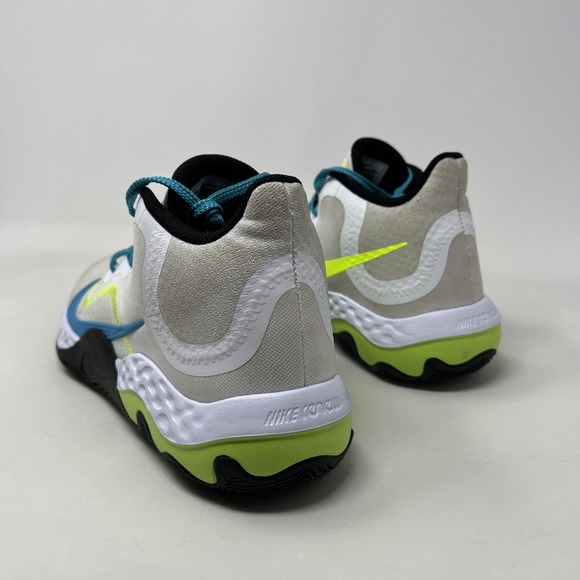 Nike Renew Elevate Sz 9.5 'White Volt Light Blue Fury' CK2669-102 - Picture 3 of 12